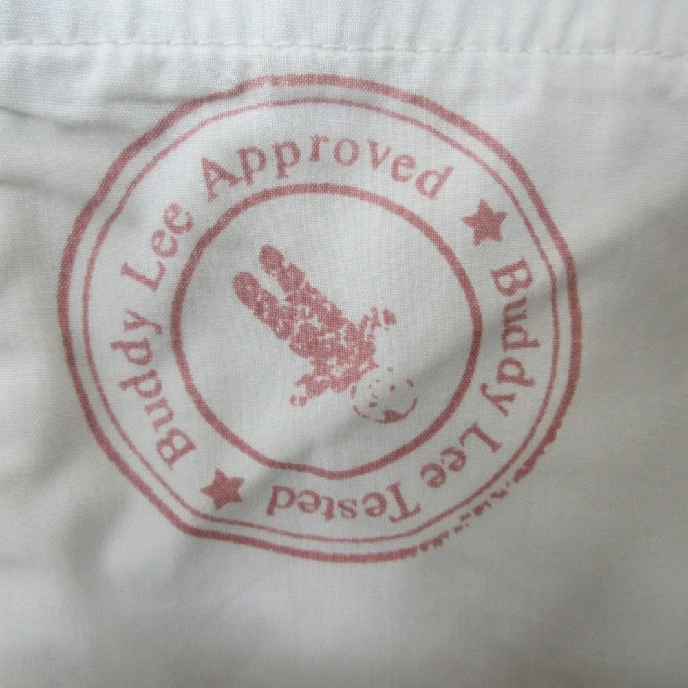 Lee Dungarees Can't Bust Em Men 38 White Cargo Short Cotton Y2K Baggy Streetwear